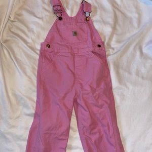 Toddler carhartt coveralls